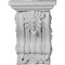 Ekena Millwork 4 1/8"W x 3"D x 5 3/4"H Leandros Fluted Leaf Corbel COR04X05X03LE - alternate 3